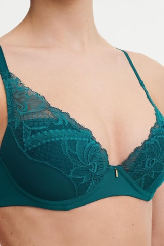 Reggiseno preformato Orangerie - Verde smeraldo - Chantelle