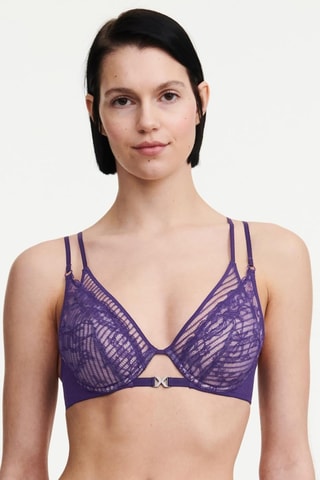 Reggiseno preformato Txture - Viola - Chantelle