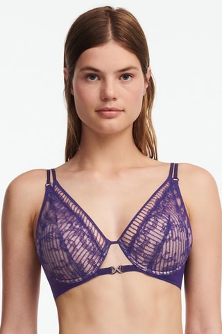 Reggiseno preformato Txture - Viola - Chantelle