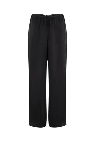 Pantaloni pigiama in seta Mystic - Nero - Chantelle