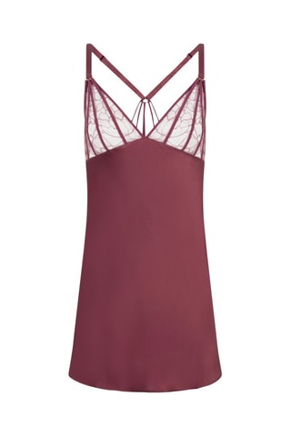 Babydoll in seta Xquisite - Rosa antico - Chantelle X