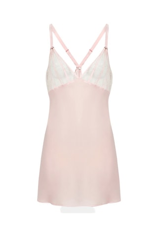 Babydoll in seta Xquisite - Rosa antico - Chantelle X