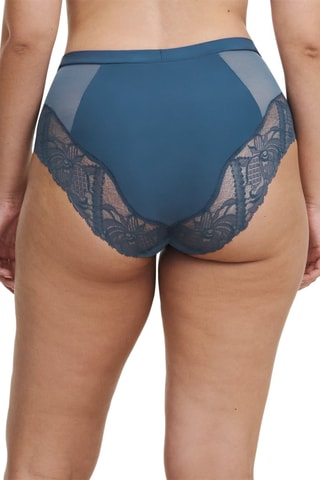 Slip a vita alta Orangerie - Navy - Chantelle