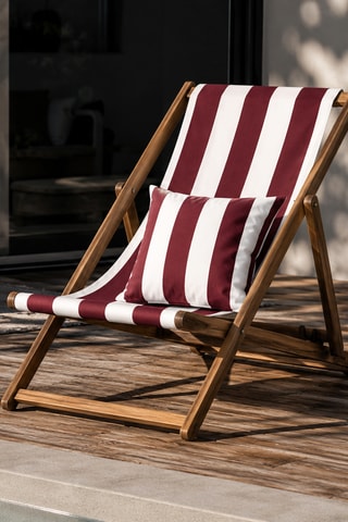 Funda de cojín Riviera - Frambuesa - 45 x 45 cm