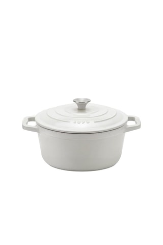 Cocotte redonda de metal fundido esmaltado Iena - 25 cm - 4,7 l