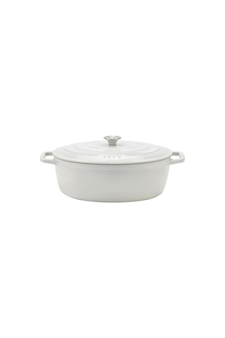 Cocotte ovalada de metal fundido esmaltado Iena - 36 cm - 7,7 l