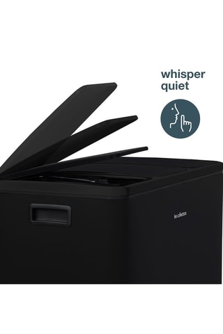 Cubo de reciclaje con pedal - 3 x 18 l