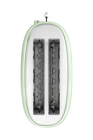Tostadora vintage Verde - 1500 W - 2 ranuras - Verde