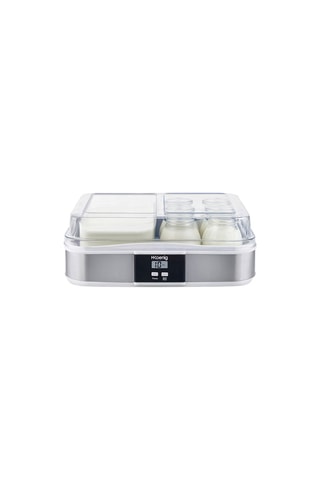 Yogurtera de acero inoxidable Ely - 21,5 W - 12 yogures