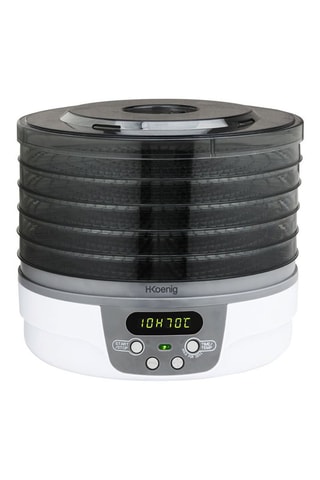 Deshidratador alimenticio - 380 W - Gris