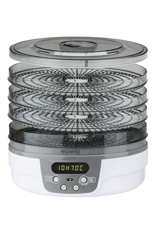 Deshidratador alimenticio - 380 W - Gris