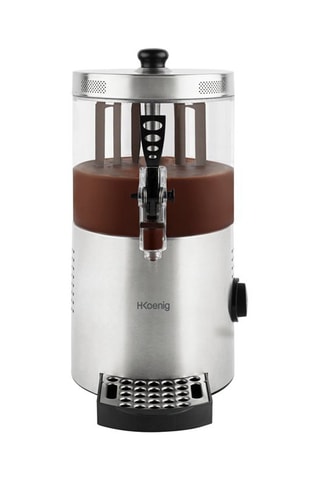 Dispensador de chocolate caliente - 3 l - Plateado