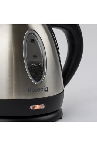 Hervidor eléctrico  - 1,2 l - 1630 W - Plateado