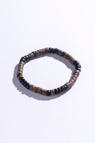 Pulsera - Marrón y negro - Marc Malone