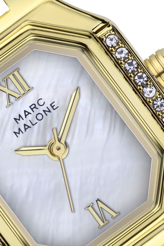 Reloj de cuarzo de acero - Dorado