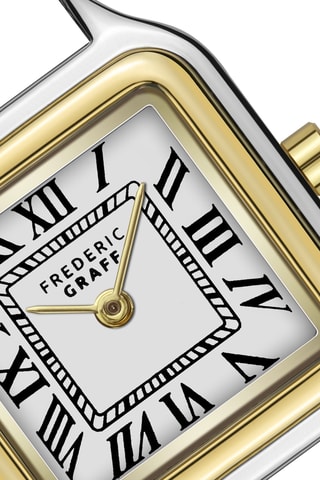 Reloj de cuarzo de acero - Plateado y dorado
