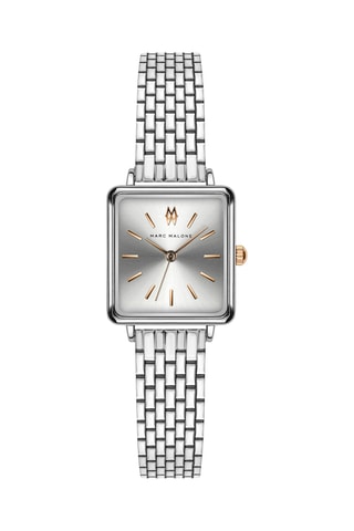 Reloj de cuarzo de acero - Plateado y dorado