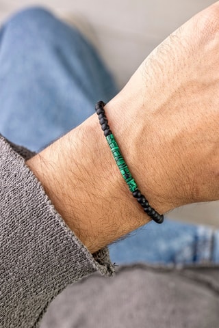 Pulsera - Malaquitas - Marc Malone