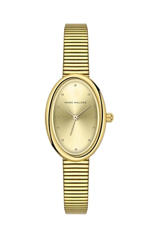 Reloj de cuarzo - Dorado - Marc Malone