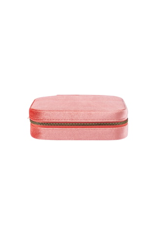 Joyero de terciopelo - Rosa - Somm