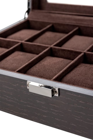 Caja para relojes de madera Palermo - Marrón - Walter Bach