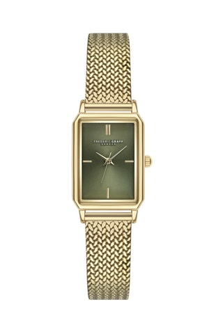Reloj de cuarzo de acero - Dorado y negro