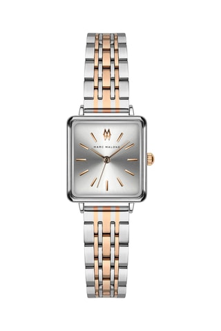 Reloj de cuarzo bañado en oro rosa