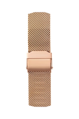 Reloj de cuarzo de acero - Rosa dorado y plateado - Paul McNeal