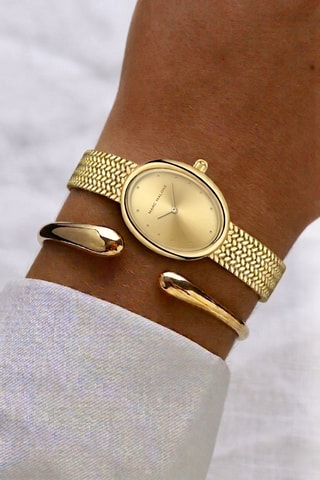 Reloj de cuarzo - Dorado - Marc Malone