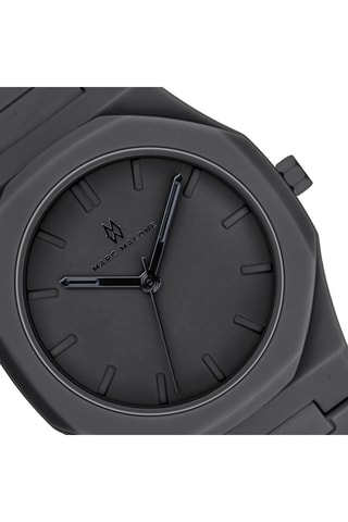 Reloj de cuarzo de policarbonato - Negro