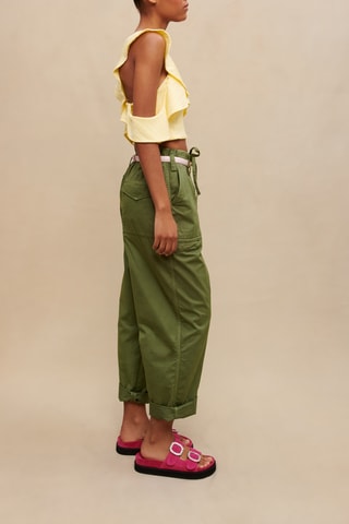 Crop top - Jaune