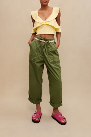 Crop top - Jaune