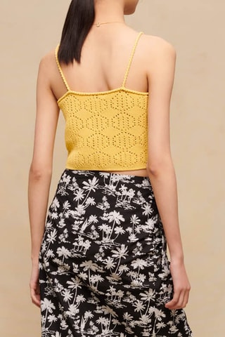 Crop top - Jaune