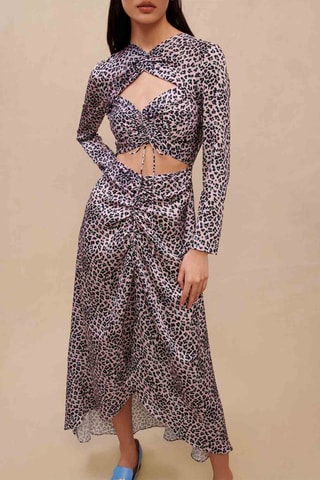 Robe - Rose et noir