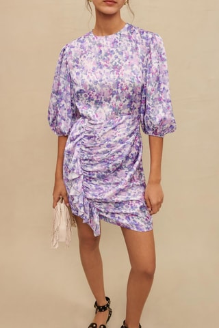 Robe droite - Mauve