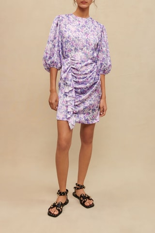 Robe droite - Mauve