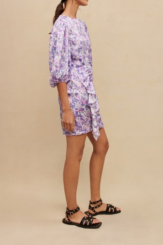 Robe droite - Mauve