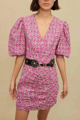 Robe droite - Fuchsia