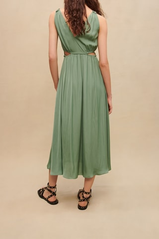Robe midi - Vert
