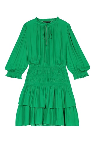 Robe volantée - Vert
