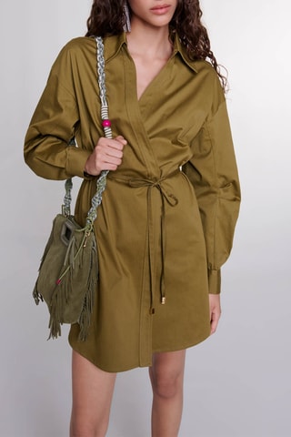 Robe chemise - Kaki