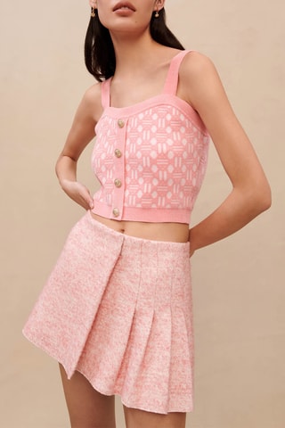 Jupe - Rose chiné