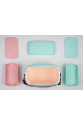 Glacière - Turquoise et rose - 6 l