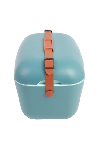 Glacière - Bleu marine et moutarde - 20 l