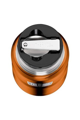 Porte-aliments isotherme et cuillère en acier inoxydable King  - 47 cl