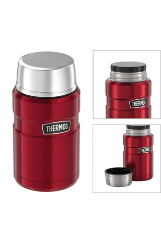 Porte-aliments en acier inoxydable King - 71 cl
