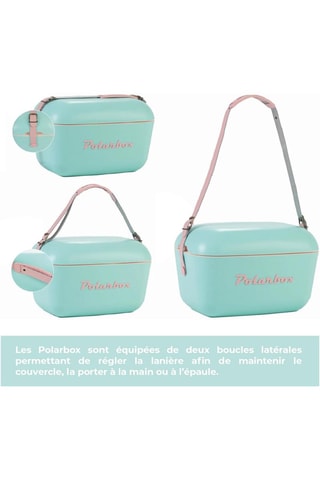 Glacière - Violet et orange - 20 l