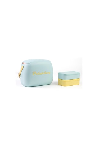 Glacière - Bleu clair et jaune - 6 l