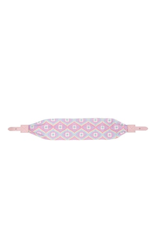 Bandoulière pour glacière - Bleu et rose