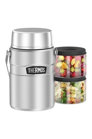 Porte-aliments en acier inoxydable King - 1,2 l